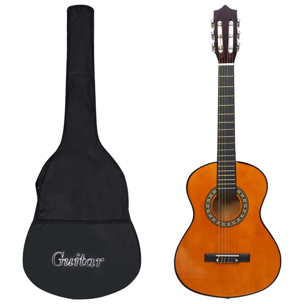 vidaXL Classical Guitar for Beginners and Children with Bag 1/2 34"