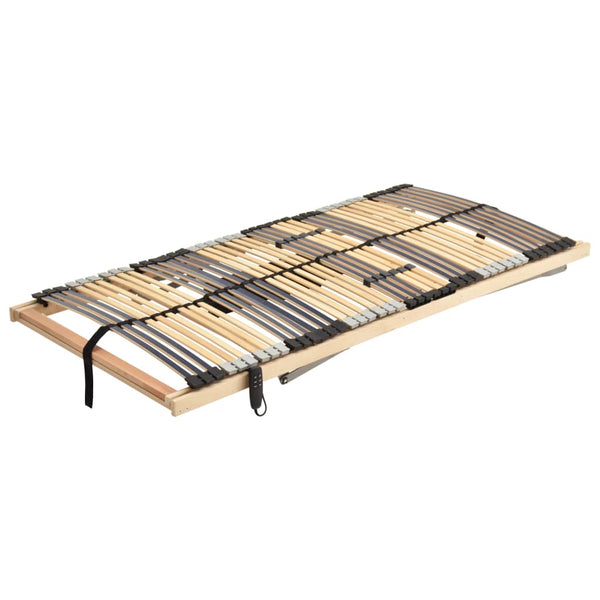 vidaXL Electric Slatted Bed Base with 42 Slats 7 Zones 90x200 cm