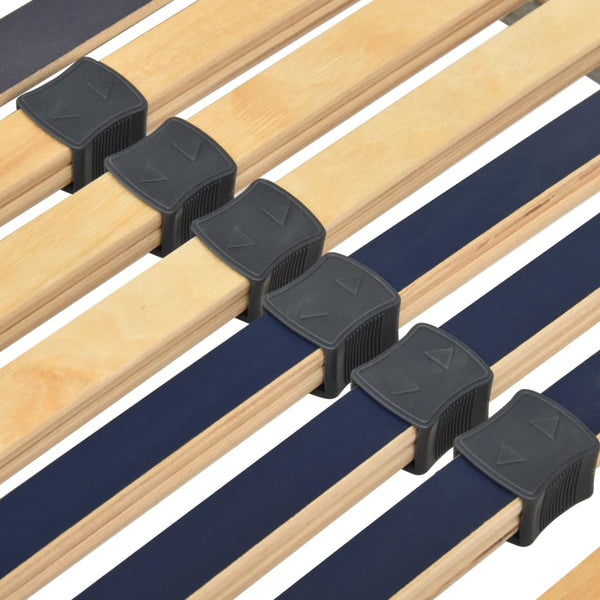 vidaXL Electric Slatted Bed Base with 42 Slats 7 Zones 90x200 cm