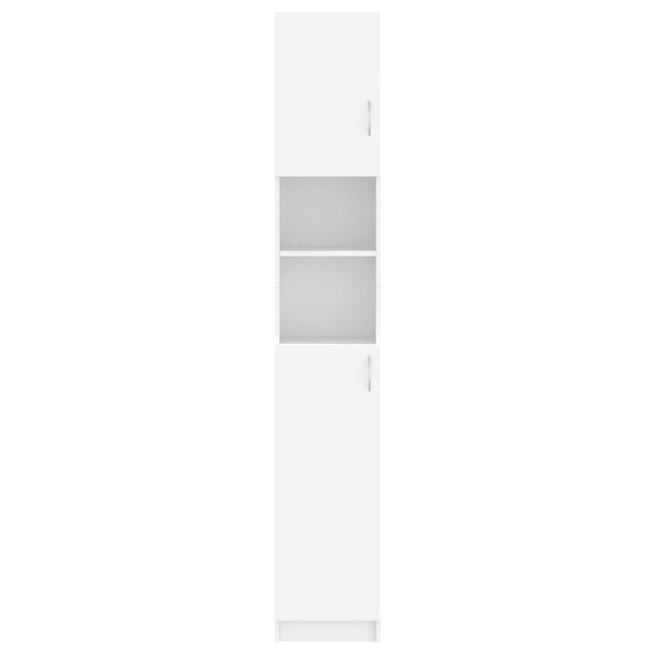 vidaXL Washing Machine Cabinet Set White Engineered Wood