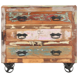 vidaXL Sideboard 80 x 30 x 70 cm Solid Reclaimed Wood
