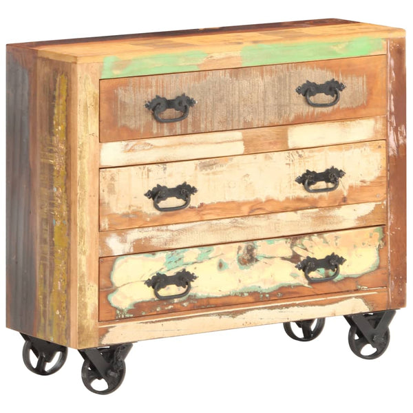 vidaXL Sideboard 80 x 30 x 70 cm Solid Reclaimed Wood
