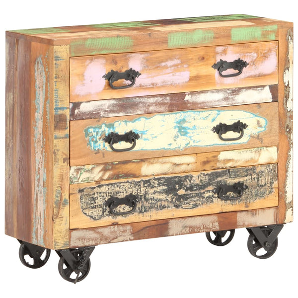 vidaXL Sideboard 80 x 30 x 70 cm Solid Reclaimed Wood