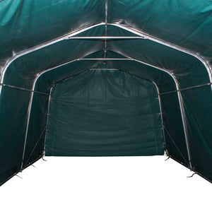 vidaXL Pasture Tent PVC 550 g/m² 3.3×4.8 m Dark Green