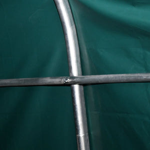 vidaXL Pasture Tent PVC 550 g/m² 3.3×16 m Dark Green