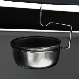 vidaXL Gas Grill 4+1 Burners Black and Silver Steel & Stainless Steel