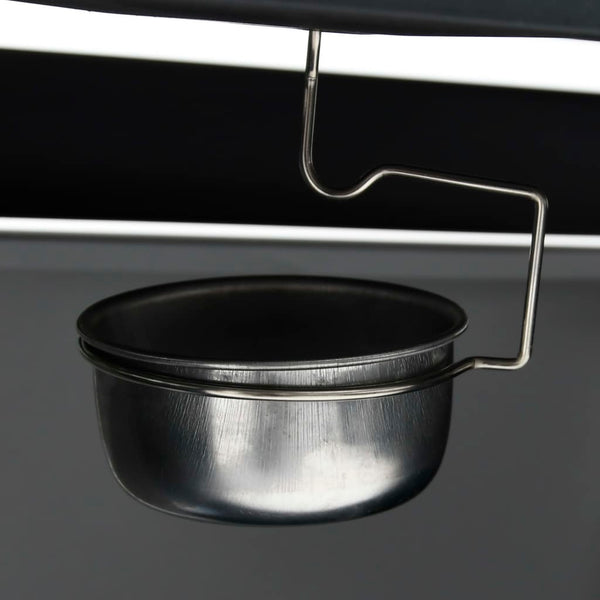 vidaXL Gas Grill 4+1 Burners Black and Silver Steel & Stainless Steel