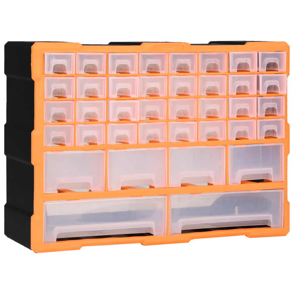 vidaXL 38-Drawer Multi-Drawer Organizer 52x16x37.5 cm