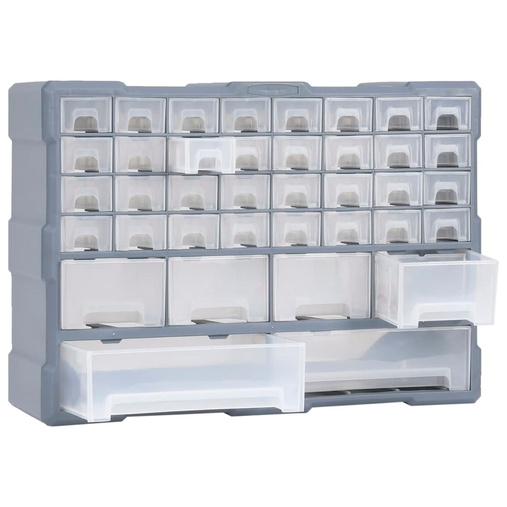 vidaXL 38-Drawer Multi-Drawer Organizer 52x16x37.5 cm