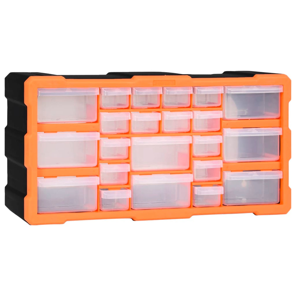 vidaXL 22-Drawer Multi-Drawer Organizer 49x16x25.5 cm