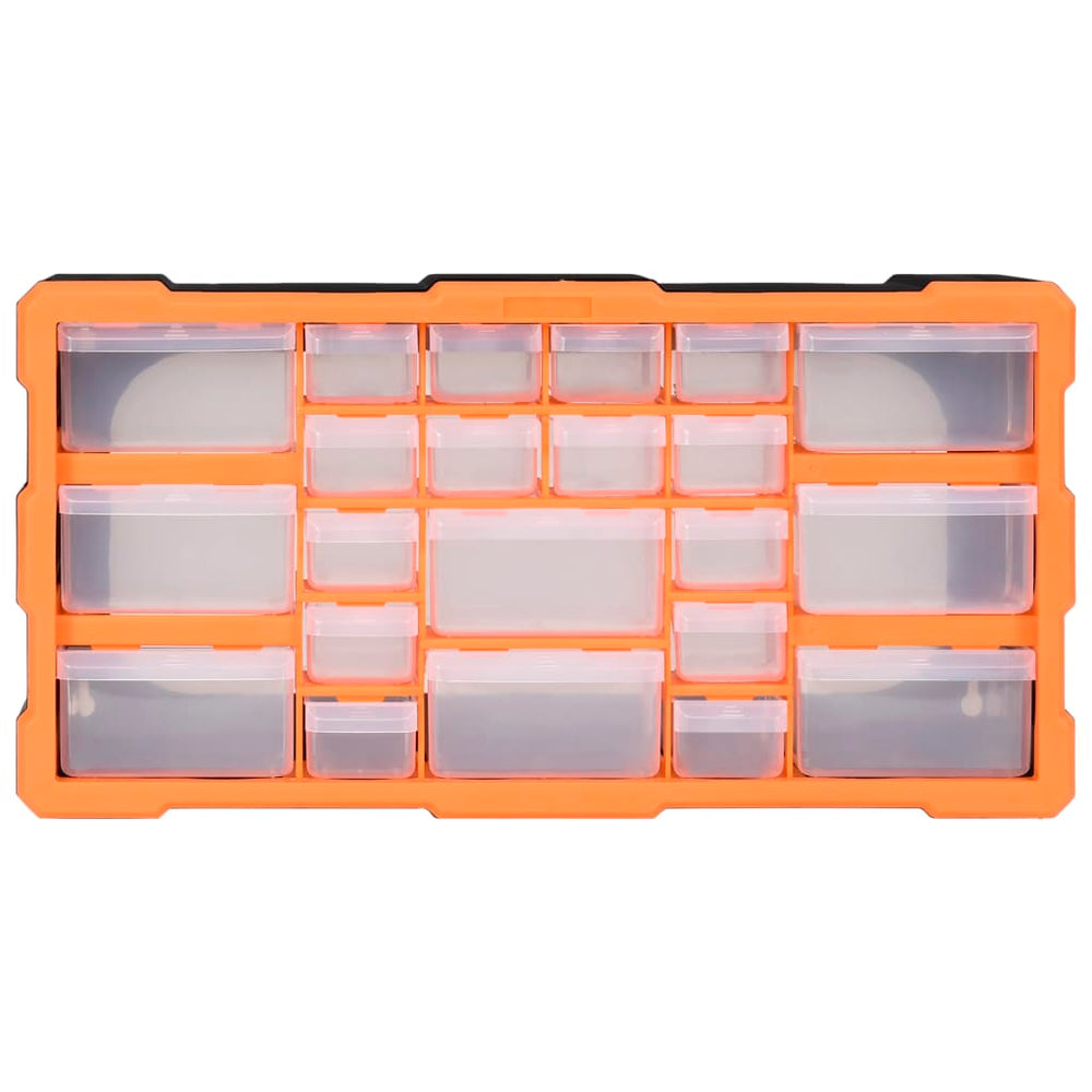 vidaXL 22-Drawer Multi-Drawer Organizer 49x16x25.5 cm
