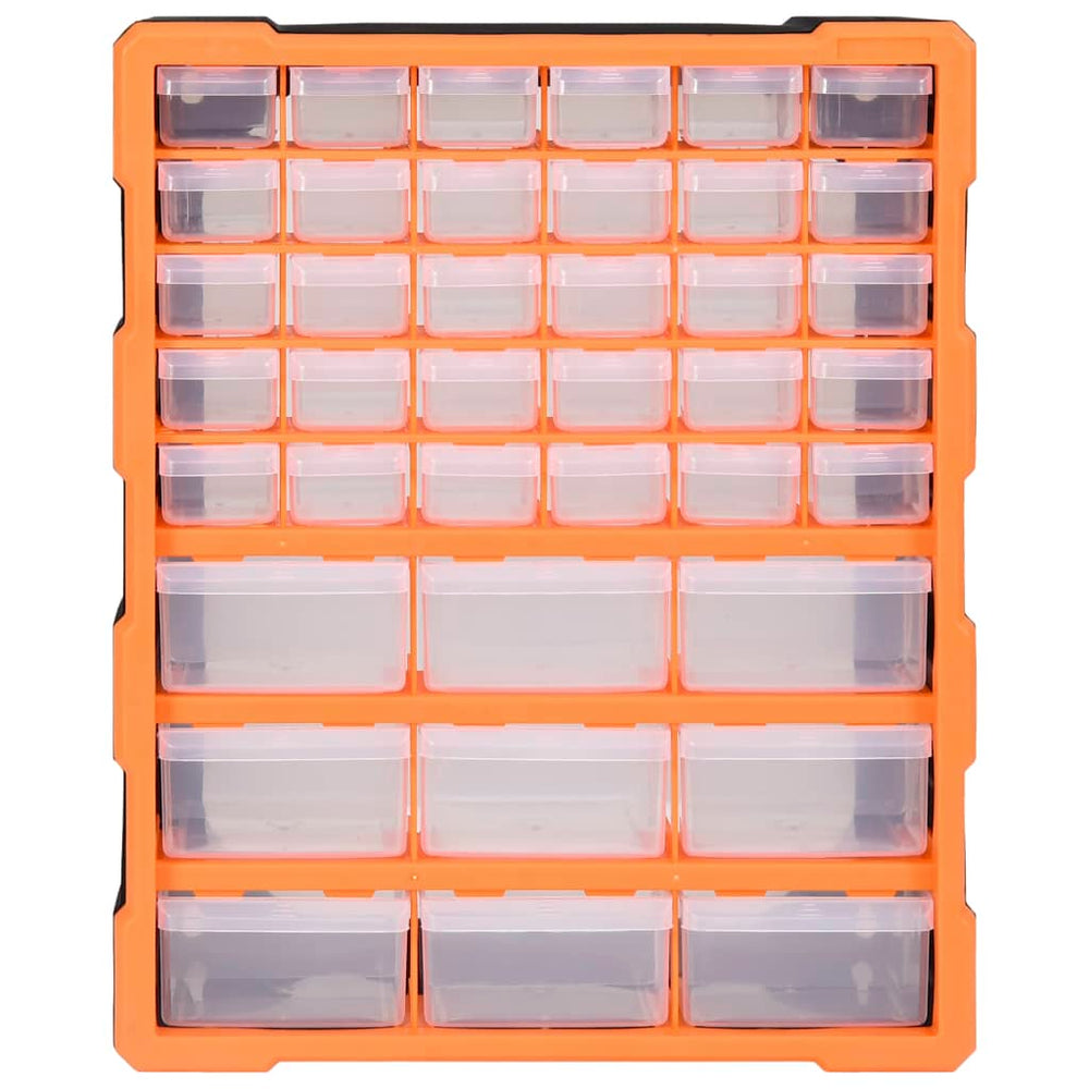 vidaXL 39-Drawer Multi-Drawer Organizer 38x16x47 cm