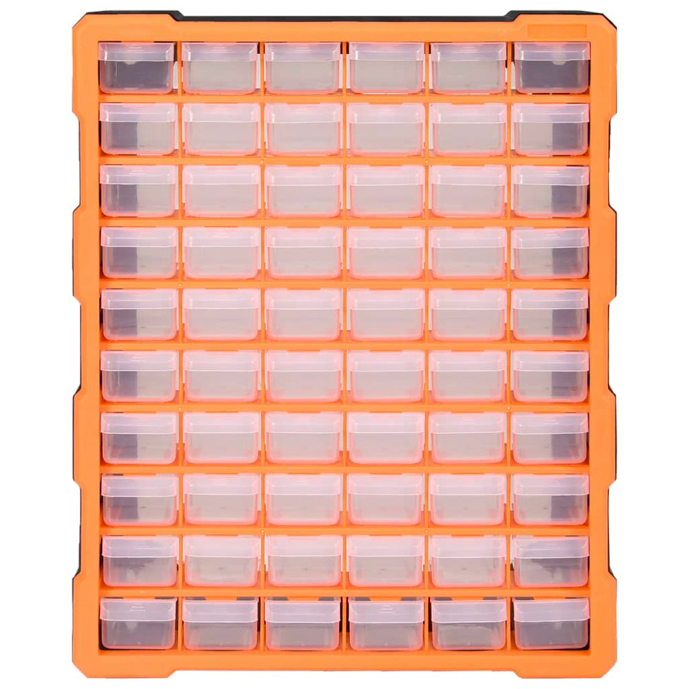 vidaXL Multi-Drawer Organizer with 60 Drawers 38x16x47.5 cm