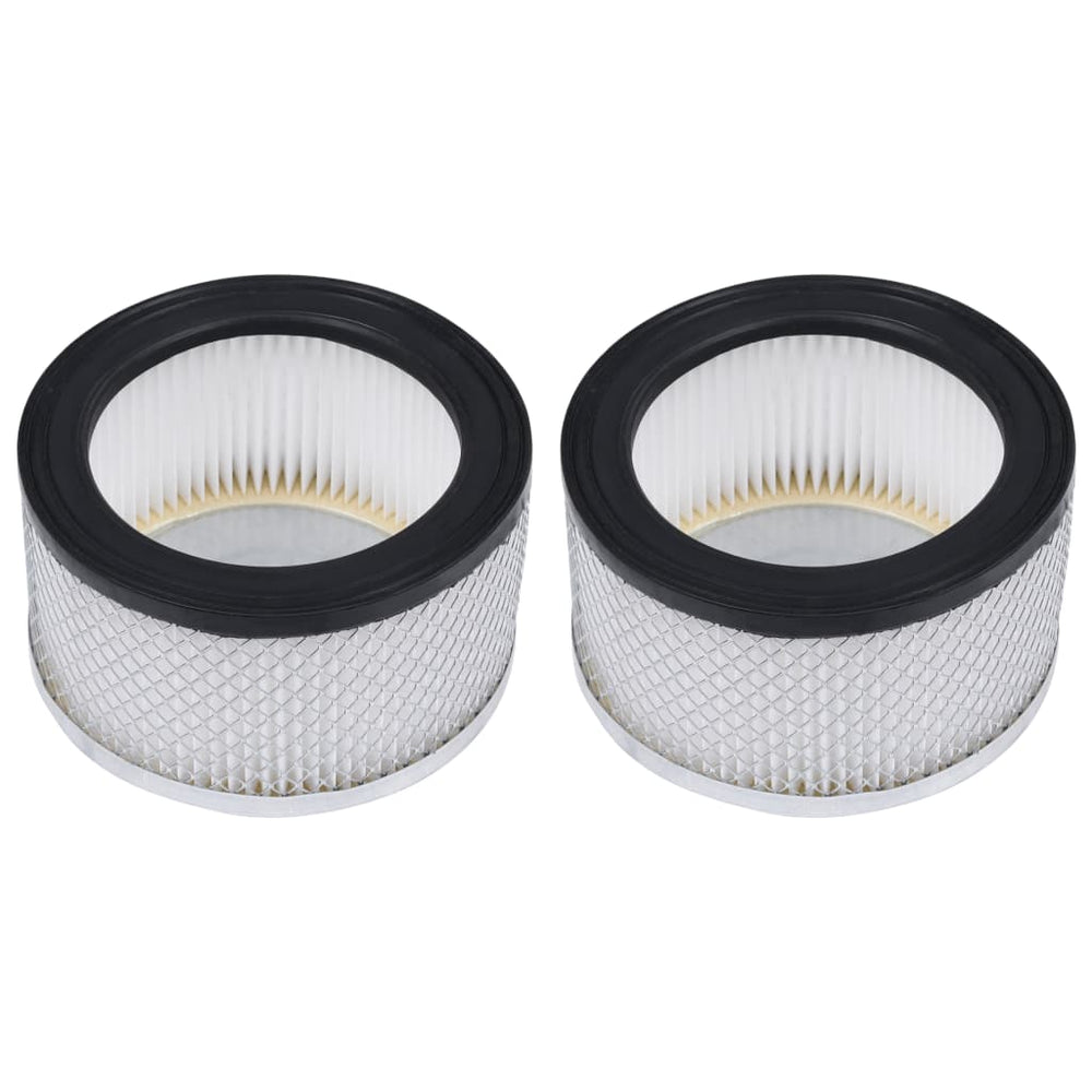 vidaXL HEPA Filter 2 pcs. for Ash Vacuum Cleaner Washable