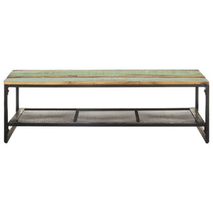 vidaXL Coffee Table 110x60x35 cm Recycled Solid Wood