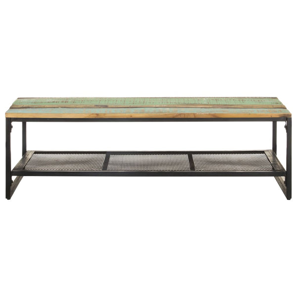 vidaXL Coffee Table 110x60x35 cm Recycled Solid Wood