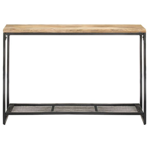 vidaXL Console Table 110x35x75 cm Solid Mango Wood