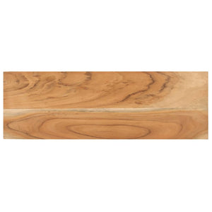 vidaXL Console Table 110x30x75 cm Solid Acacia Wood