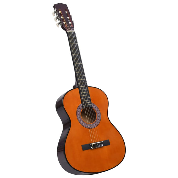 vidaXL Classical Guitar for Beginners with Bag 3/4 36"