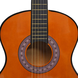 vidaXL Classical Guitar for Beginners with Bag 3/4 36"