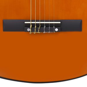 vidaXL Classical Guitar for Beginners with Bag 3/4 36"