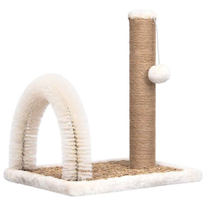 vidaXL Cat Tree with Grooming Arch and Scratching Post