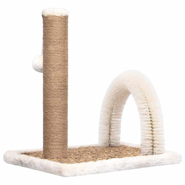vidaXL Cat Tree with Grooming Arch and Scratching Post