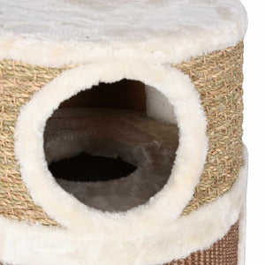 vidaXL Cat Scratching Barrel 60 cm Seagrass
