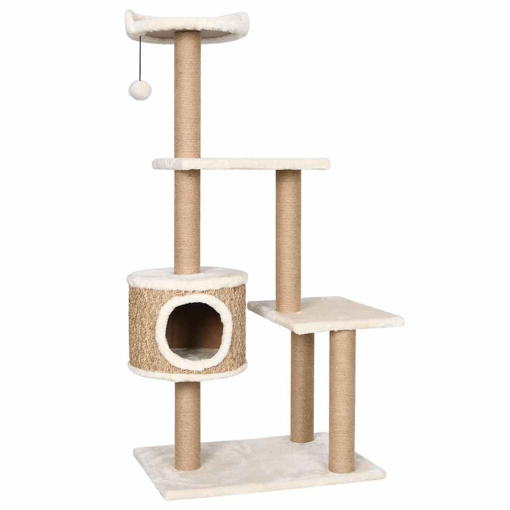 vidaXL Cat Scratching Tree 123 cm Seagrass