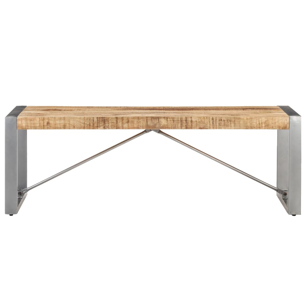 vidaXL Coffee Table 120x60x40 cm Rough Mango Wood