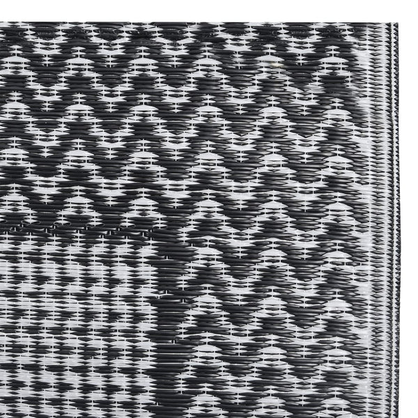 vidaXL Outdoor Rug Gray 80x150 cm PP