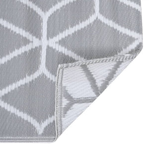 vidaXL Outdoor Rug ARAKIL Grey 160x230 cm PP