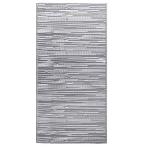 vidaXL Outdoor Rug ARAKIL Grey 120x180 cm PP