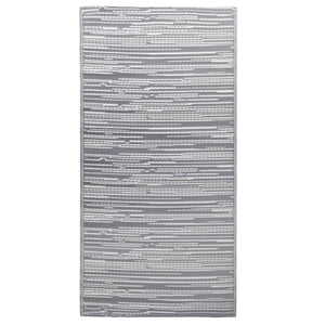 vidaXL Outdoor Rug ARAKIL Grey 160x230 cm PP