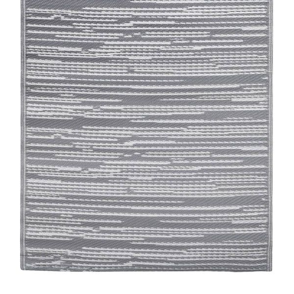 vidaXL Outdoor Rug ARAKIL Grey 160x230 cm PP