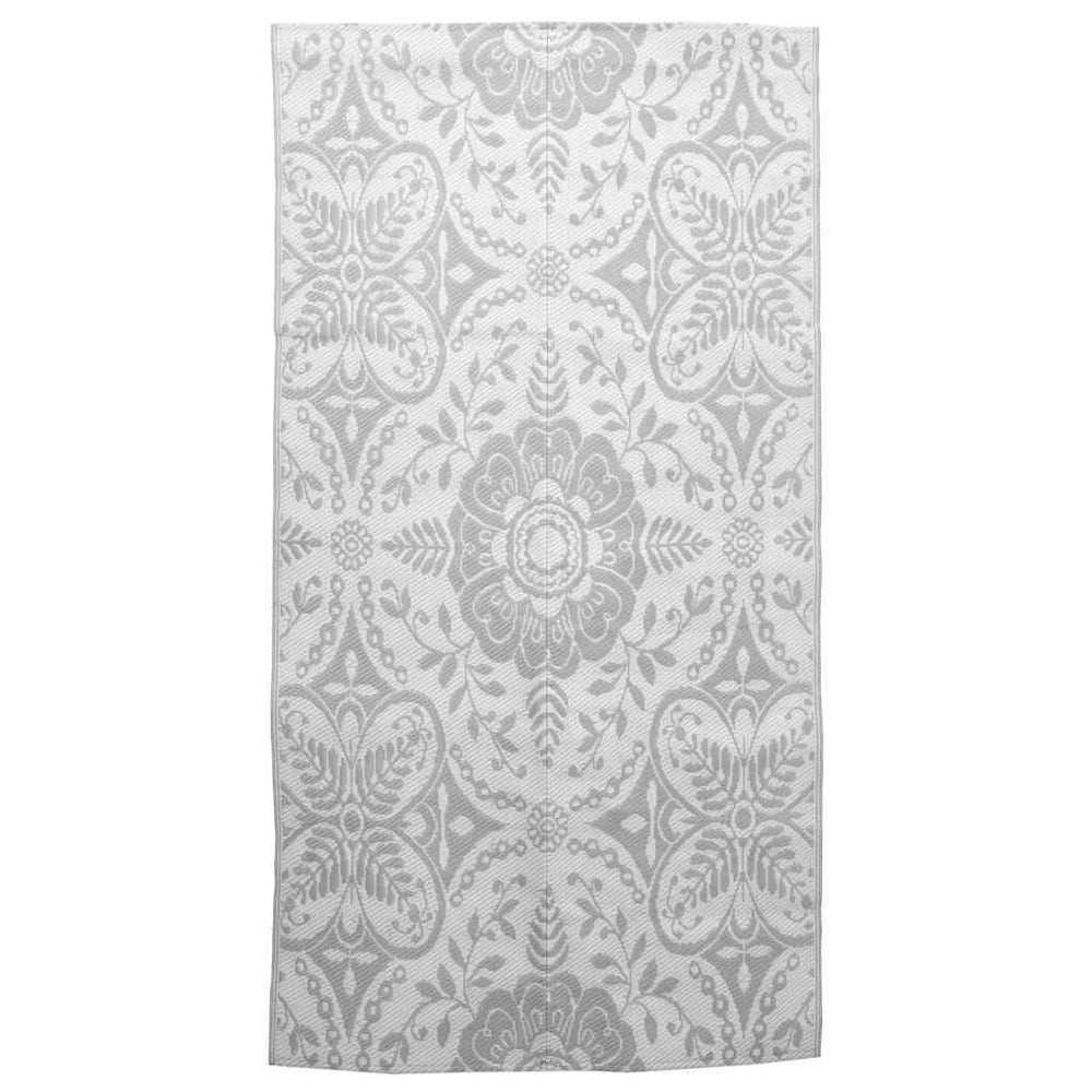 vidaXL Outdoor Rug ARAKIL Light Grey 160x230 cm PP