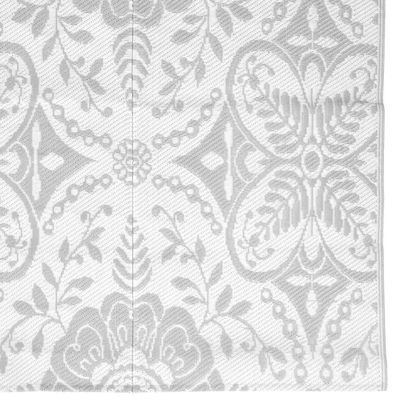 vidaXL Outdoor Rug ARAKIL Light Grey 160x230 cm PP