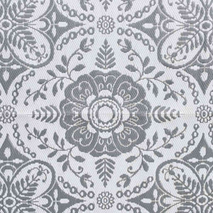 vidaXL Outdoor Rug ARAKIL Light Grey 190x290 cm PP