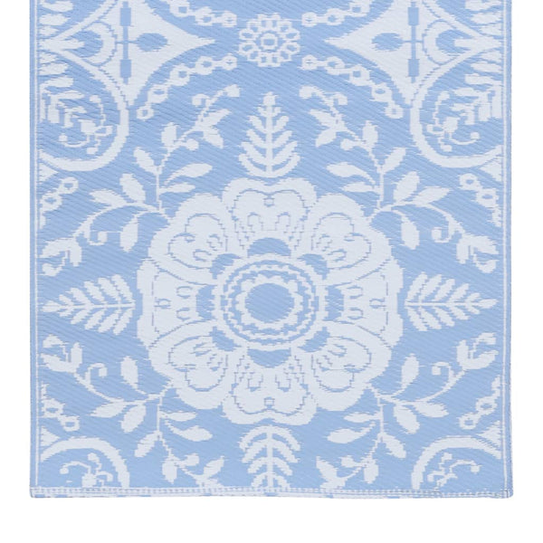 vidaXL Outdoor Rug ARAKIL Baby Blue 80x150 cm PP
