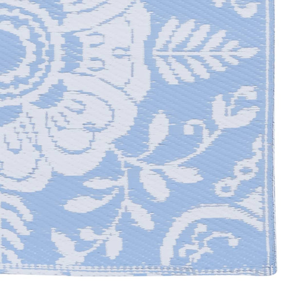vidaXL Outdoor Rug ARAKIL Baby Blue 80x150 cm PP