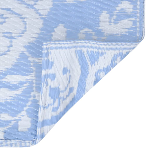 vidaXL Outdoor Rug ARAKIL Baby Blue 80x150 cm PP