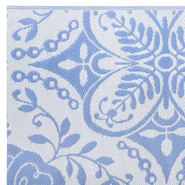 vidaXL Outdoor Rug ARAKIL Baby Blue 190x290 cm PP