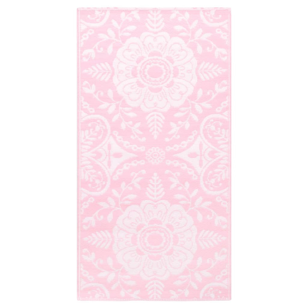 vidaXL Outdoor Rug ARAKIL Pink 80x150 cm PP