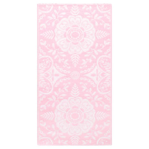 vidaXL Outdoor Rug ARAKIL Pink 80x150 cm PP