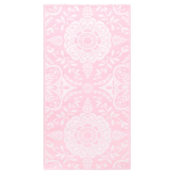 vidaXL Outdoor Rug ARAKIL Pink 80x150 cm PP