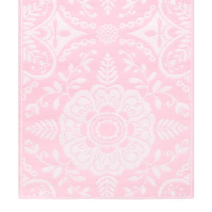 vidaXL Outdoor Rug ARAKIL Pink 80x150 cm PP