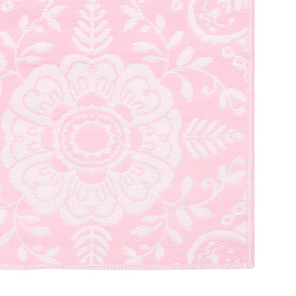 vidaXL Outdoor Rug ARAKIL Pink 80x150 cm PP