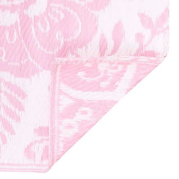 vidaXL Outdoor Rug ARAKIL Pink 80x150 cm PP