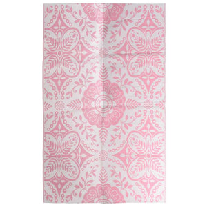 vidaXL Outdoor Rug ARAKIL Pink 190x290 cm PP