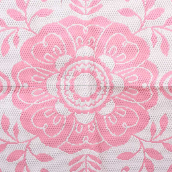 vidaXL Outdoor Rug ARAKIL Pink 190x290 cm PP